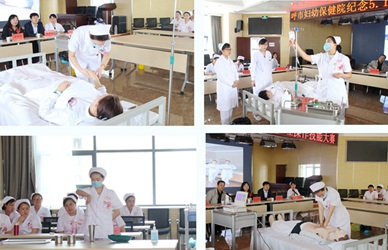 白衣天使——生命的守護者   呼市婦幼保健院5.12國際護士節(jié)護理操作技能大賽